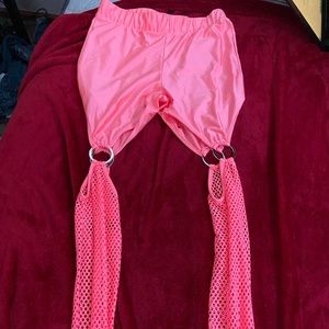 Fashion nova fishnet leggings